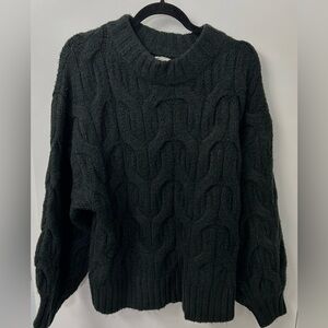 POL Black Sweater Size Large